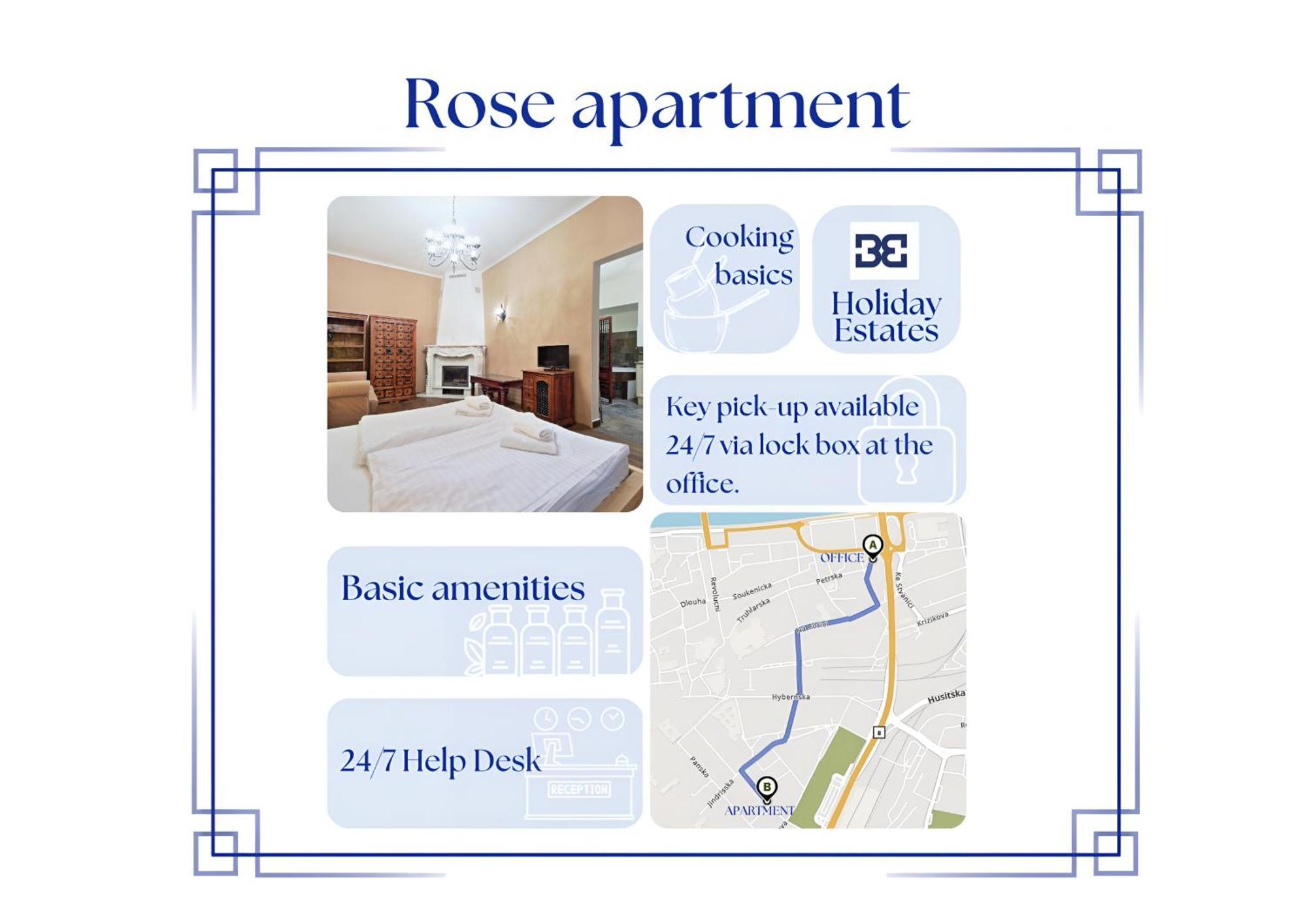 פראג Rose Antique Apartment מראה חיצוני תמונה